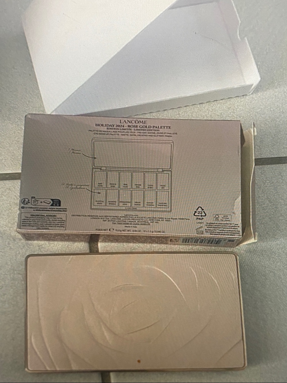 NWB Lancome Holiday 2024 Rose Gold Palette limited edition. - Picture 5 of 8